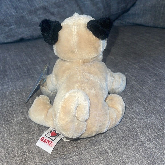LIL’ Kinz WEBKINZ Ganz PUG HS105 hang & but Tag No Code plush stuffed animal - Picture 4 of 11